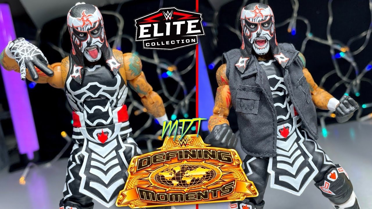Обзор фигурки WWE ELITE PENTA из серии Defining Moments!