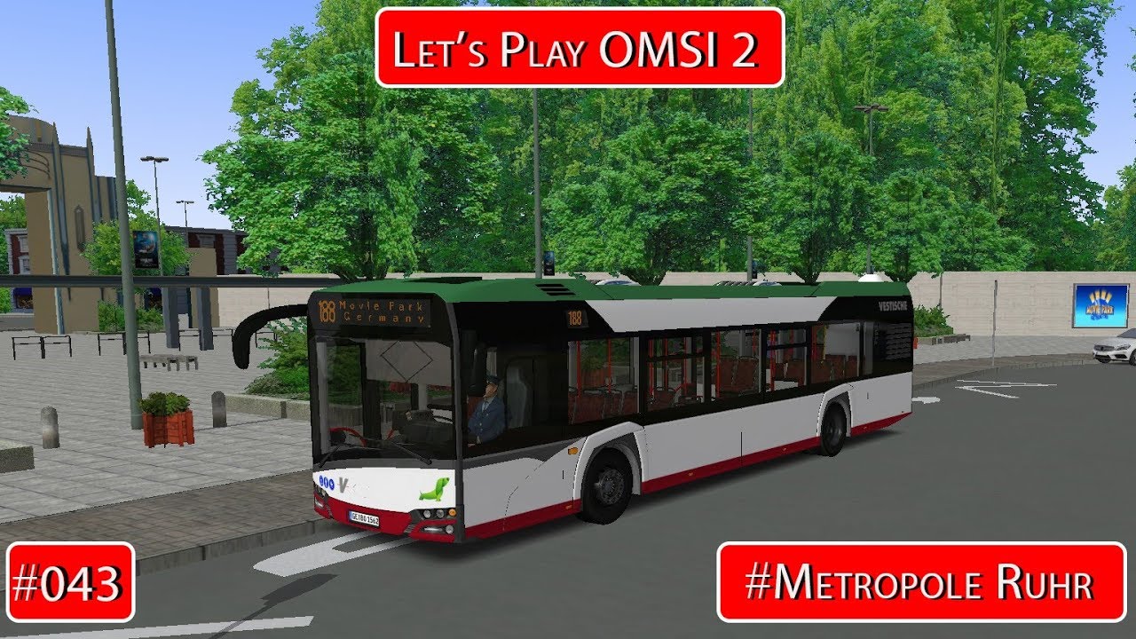 OMSI 2 [#43] Metropole Ruhr | Linie 188 Ausflug zum Movie Park