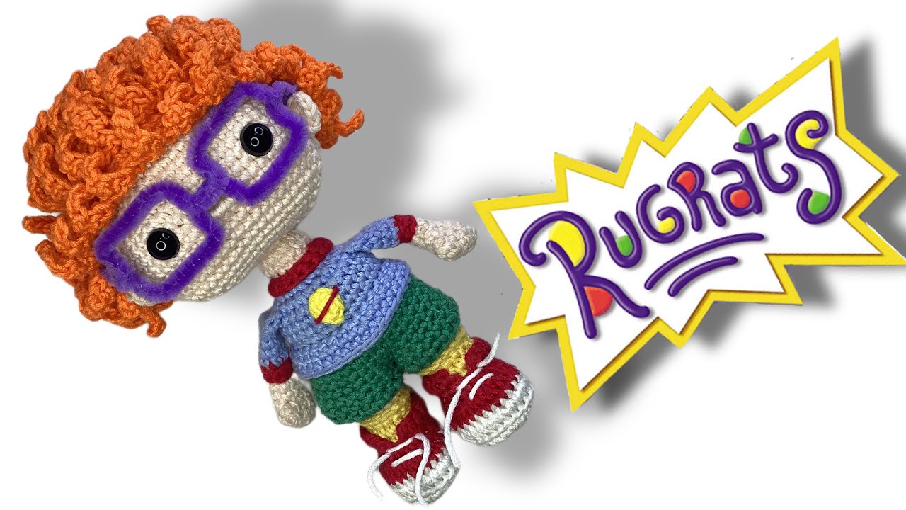 CARLITOS RUGRATS  AMIGURUMI 2/4 #carlitosamigurumi #tutorialcarlitosacrochet #aventurasenpañales