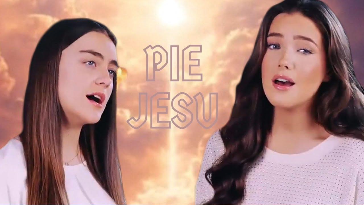 Heavenly Duet: Lucy & Martha Thomas Perform 'Pie Jesu'🎵#lyrics #shorts  #lucythomasmusic #song
