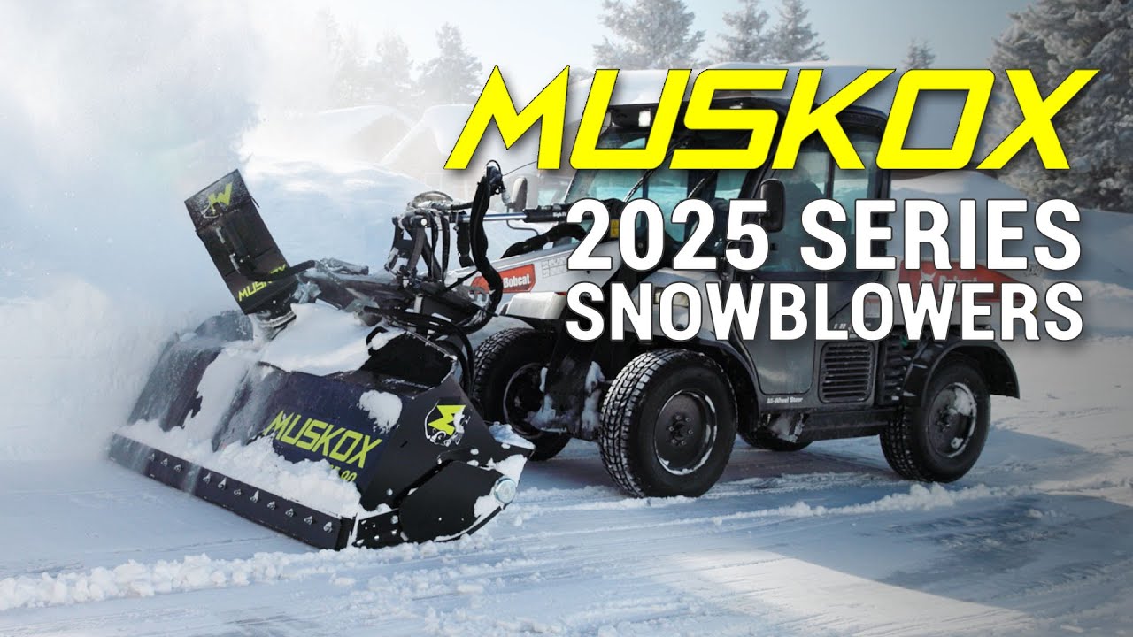 The New Muskox 25 Series Snow Blowers