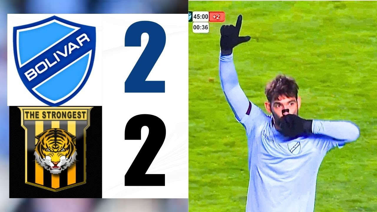 BOLIVAR 2-2 THE STRONGEST 🔥 MALAS SENSACIONES DE ROBATTO Y CIA @Futbolista Zurdo