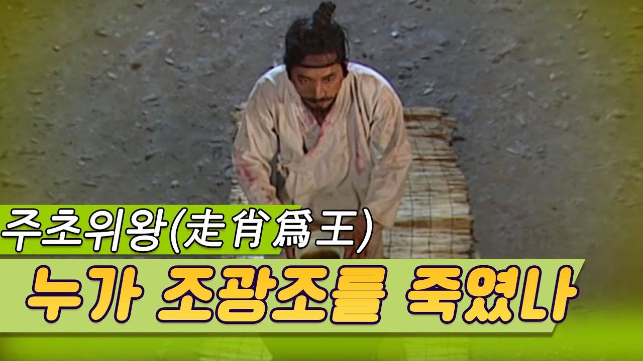 주초위왕(走肖爲王), 누가 조광조를 죽였나 [역사실험] KBS 2004 11 24 방송