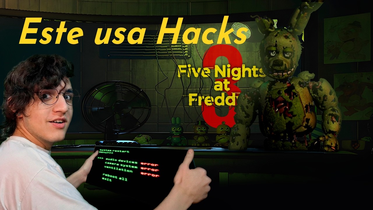 ESTE USA HACKS!! 😡 | FnaF 3