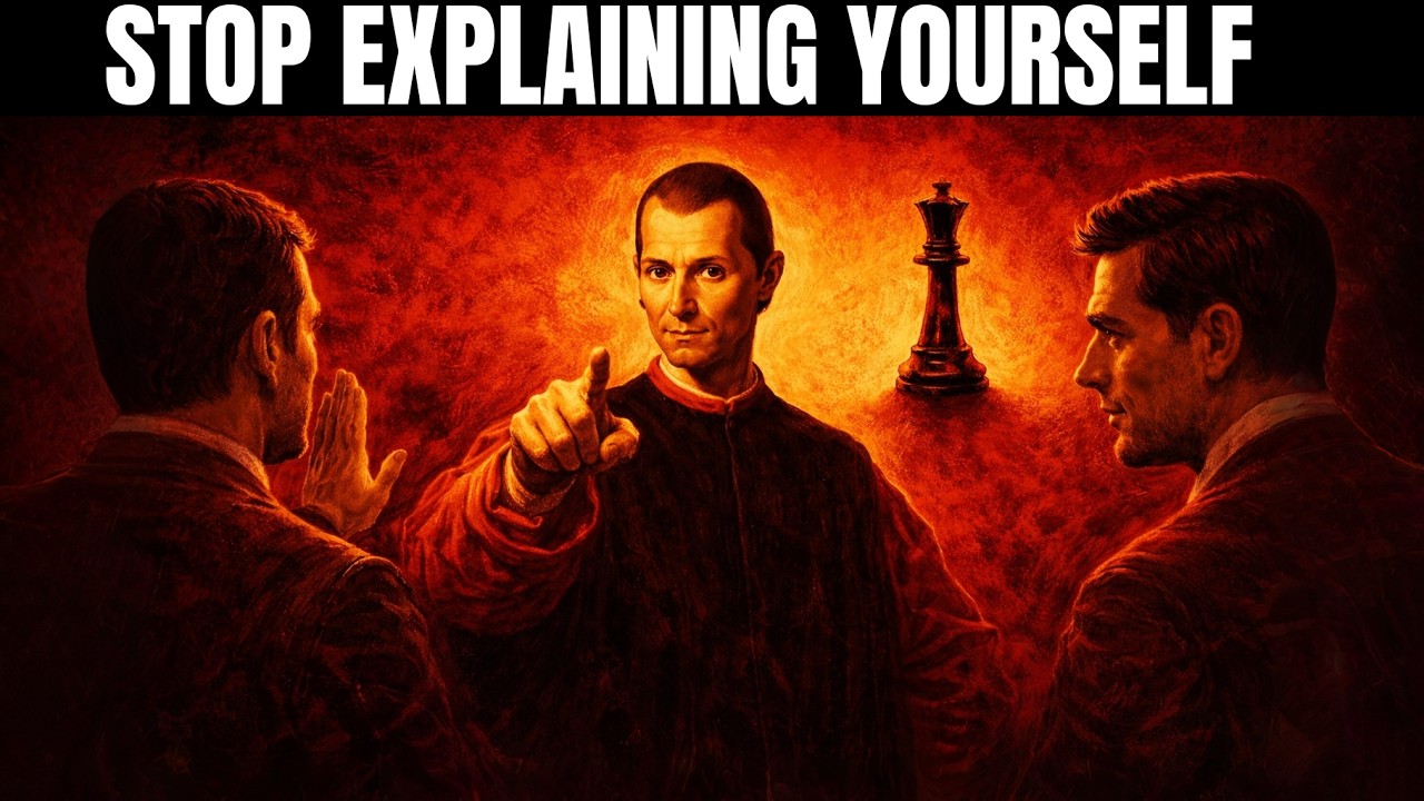Stop Explaining Yourself — The Hidden Power Rule (Machiavelli)