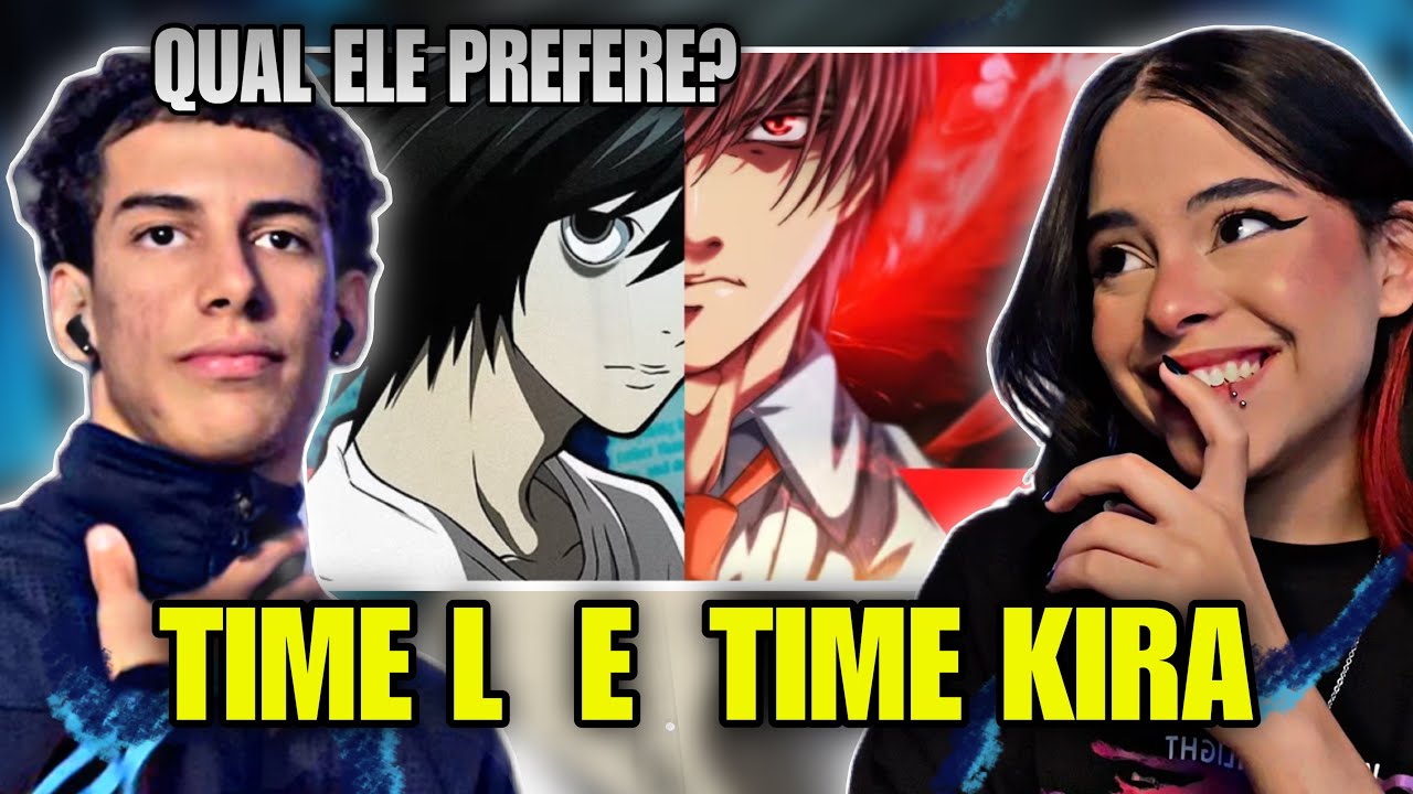 React Cah | Rap do L e Rap do Kira (Death Note) O MAIOR DETETIVE E O DEUS DO NOVO MUNDO | NERD HITS