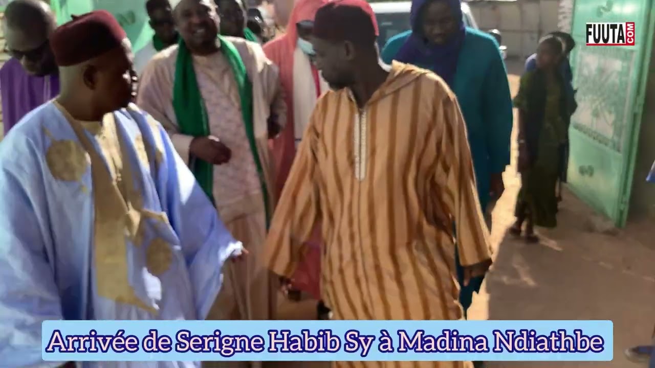Madina Ndiathbe : Visite de Serigne Habib Sy