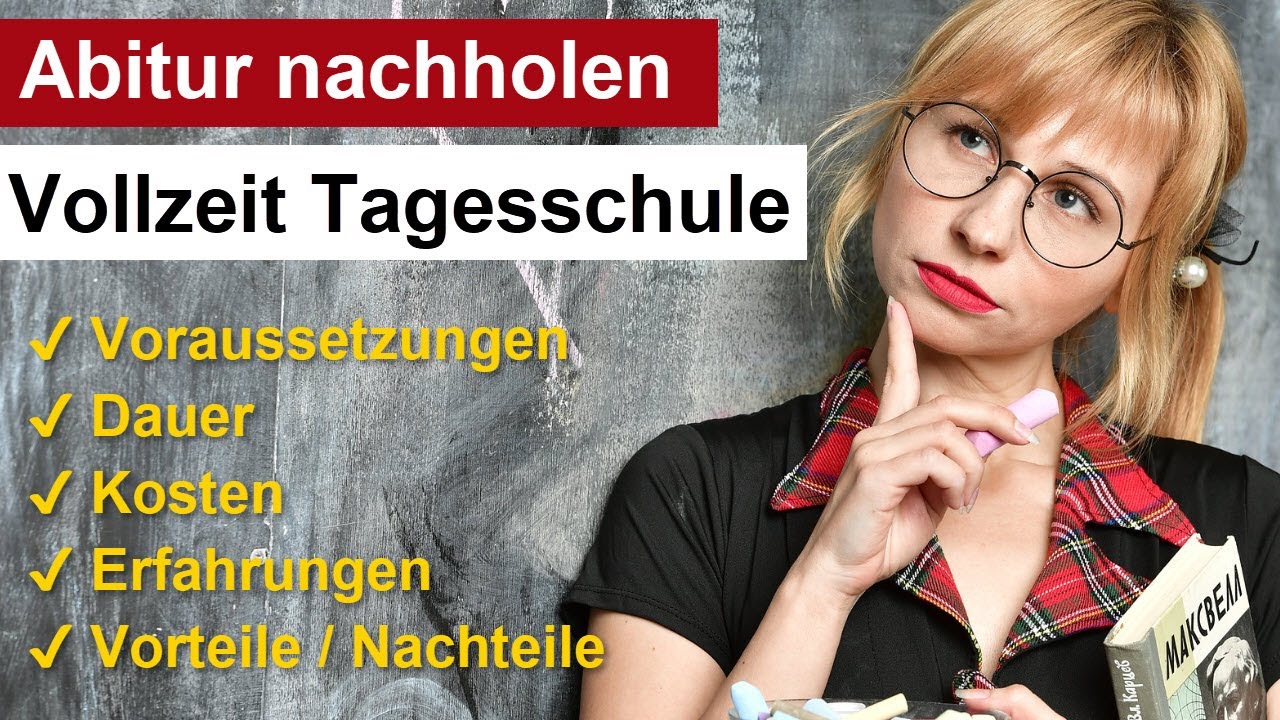 Abitur nachholen   Vollzeit Tagesschule