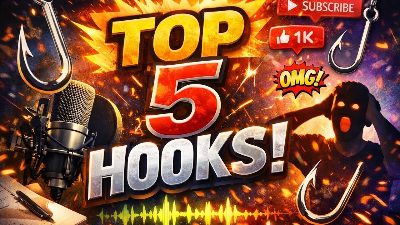 Top 5 Viral Hooks You Must Use in 2026 💯 #edit #viral