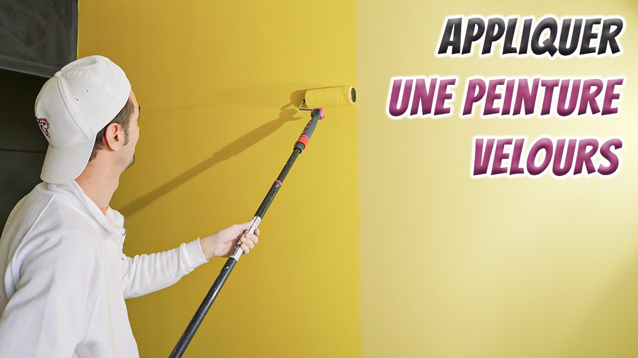 Appliquer De La Peinture Velours Sur Des Murs