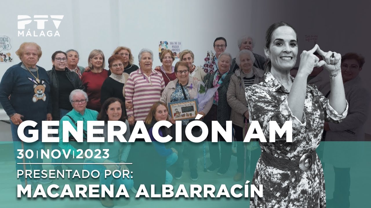 📺 GAM 🧓🏼🎶📚 María y Victoria de Totalán, Antonia Amores y los cursos de la UMA para mayores•30 Nov 23