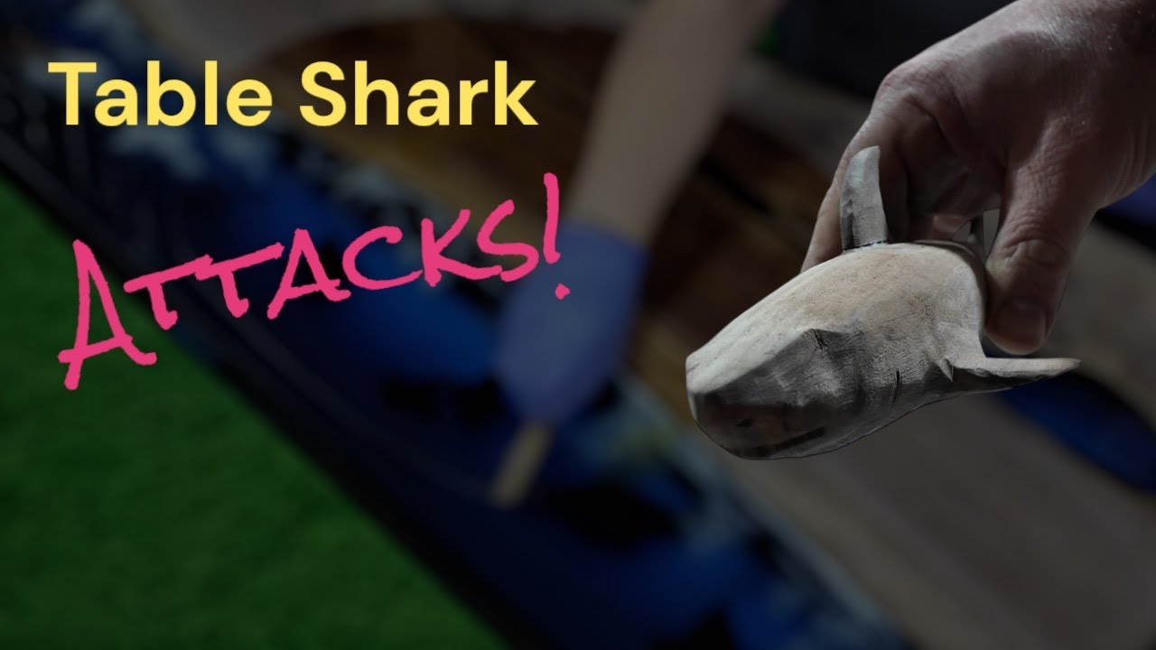 I Made a Table Out of Real Sharks