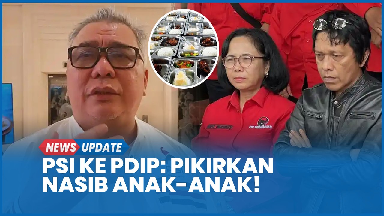 Tangkis Kritik Anggaran, PSI Minta PDIP Pikirkan Nasib Masa Depan Anak anak Jika MBG Dihentikan