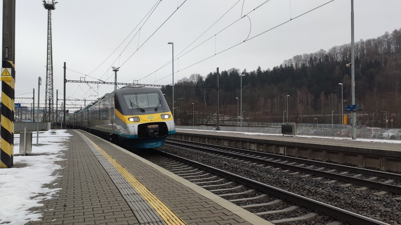 Vlaky - Ústí nad Orlicí 29.1.2022
