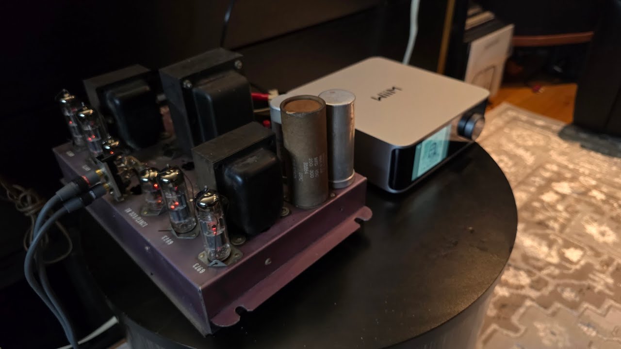 WiiM Ultra and Tube amplifier