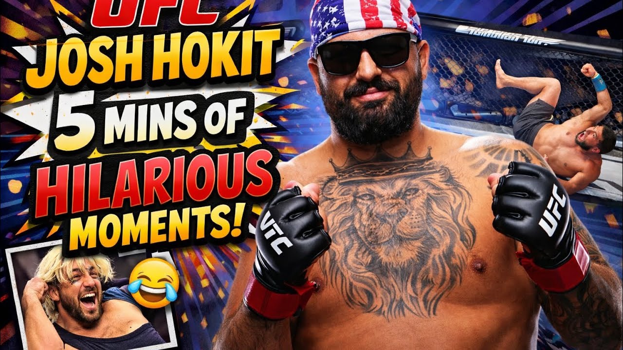 🔥 UFC Josh Hokit &ndash; 4 Minutes of Hilarious Moments! 😂