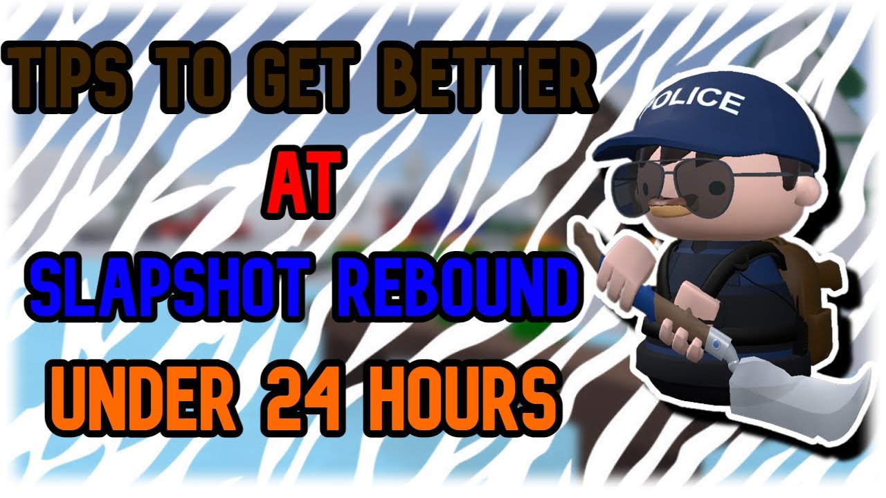Tips to get better at SLAPSHOT REBOUND in under 24 HOURS | Slapshot Rebound