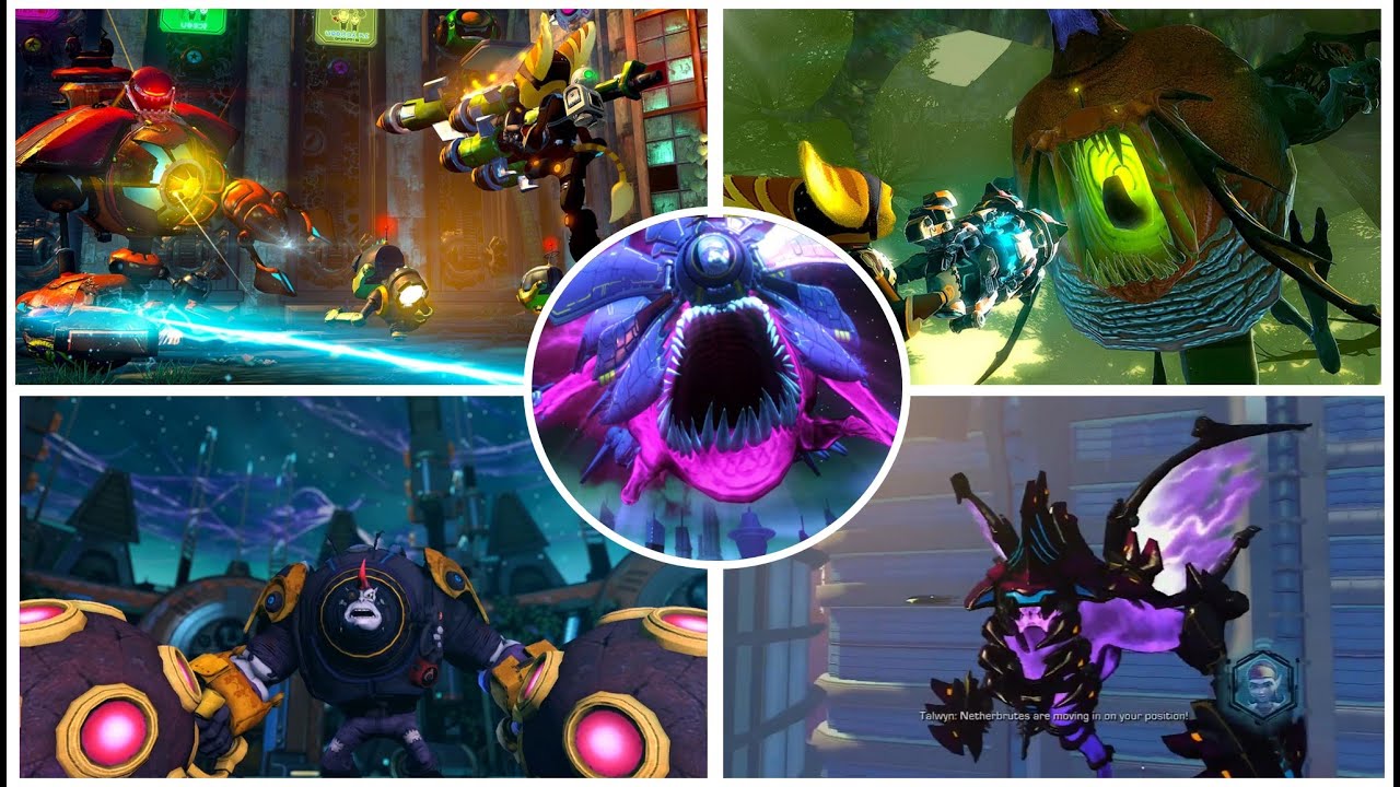 Ratchet & Clank: Nexus - All Bosses