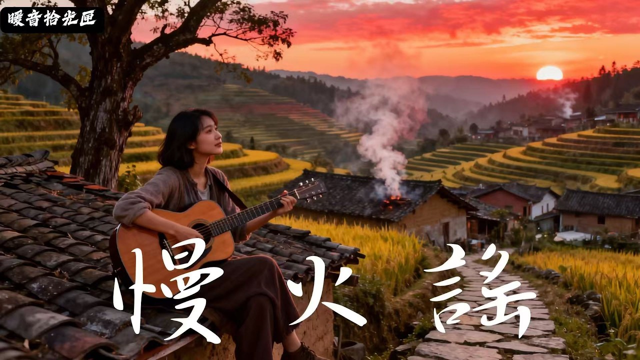 【慢火謠】｜2025最好聽華語民谣歌单｜工作・助眠・疗愈最佳背景音樂 |原創民謠抒情歌曲✨｜舒緩療愈系歌單 🎧#無廣告音樂  #疗愈歌曲 #民謠吉他 #讀書音樂 #回家的路 #懷舊音樂 #中文歌