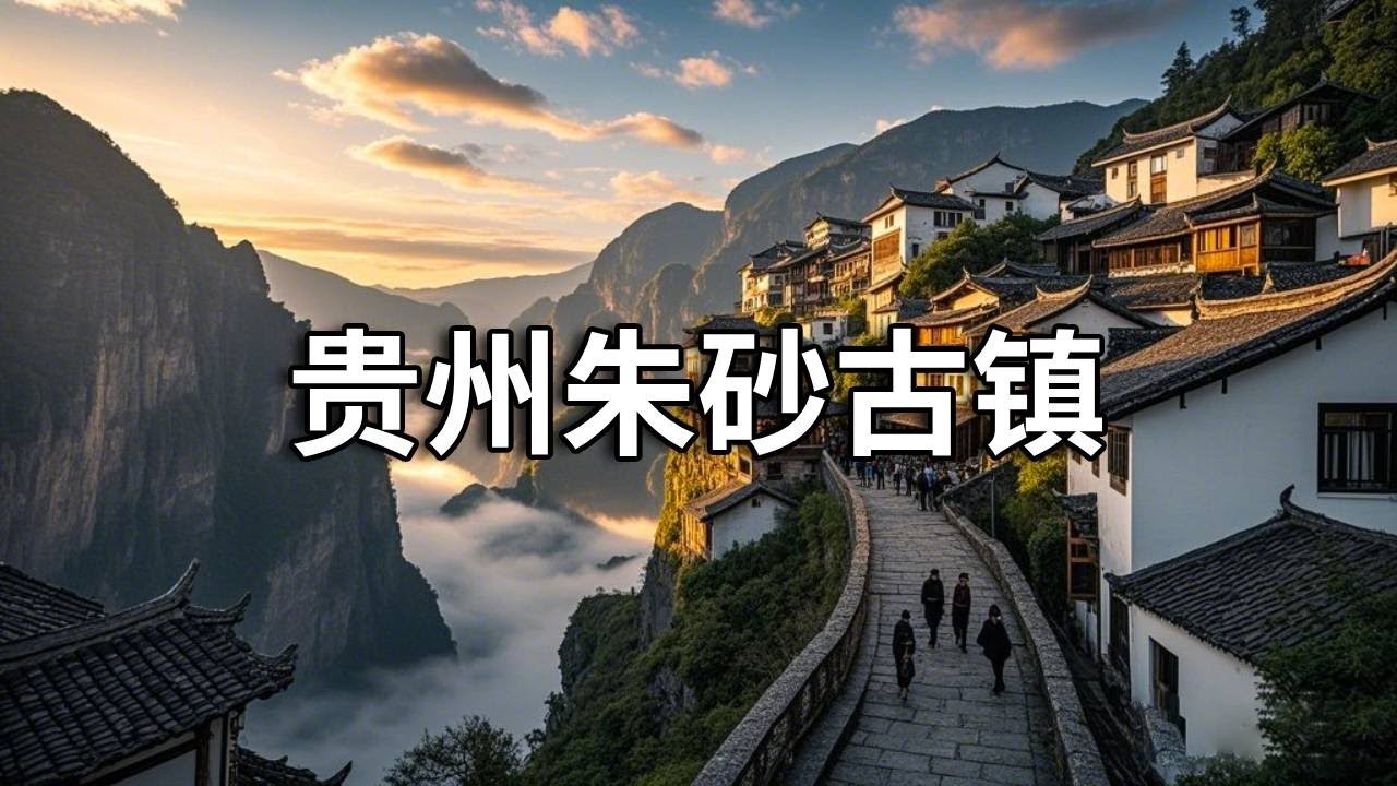 令人惊艳的悬崖小镇！贵州朱砂古镇自然景观优美，仿佛穿越时空之旅！【行走世界的北京老刘】