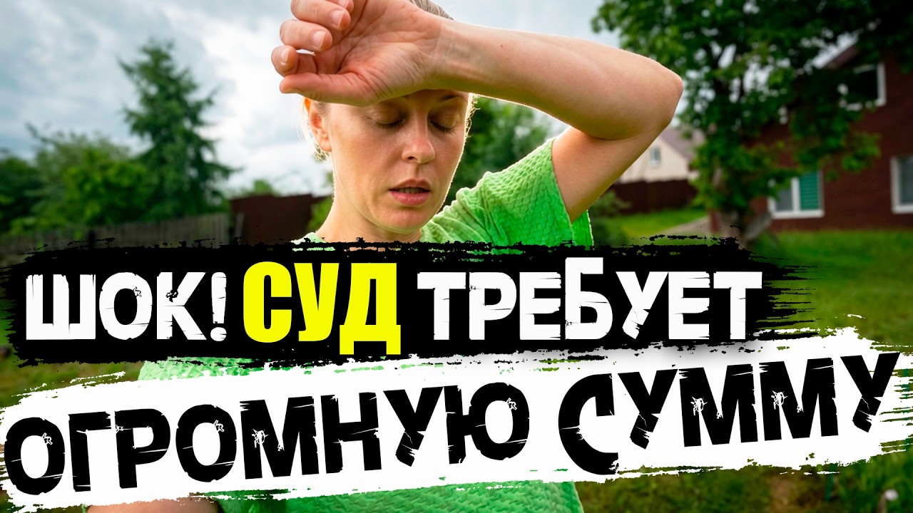 Меня втянули в СУДЕБНЫЕ разборки: история, которую никто не ждал в деревне