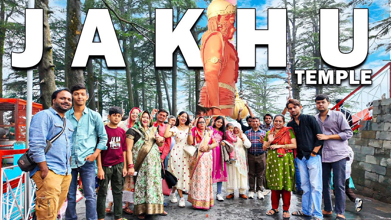 Jakhu Temple Shimla Full Tour 😍| Shimla Tour Vlog 2025 🏔️