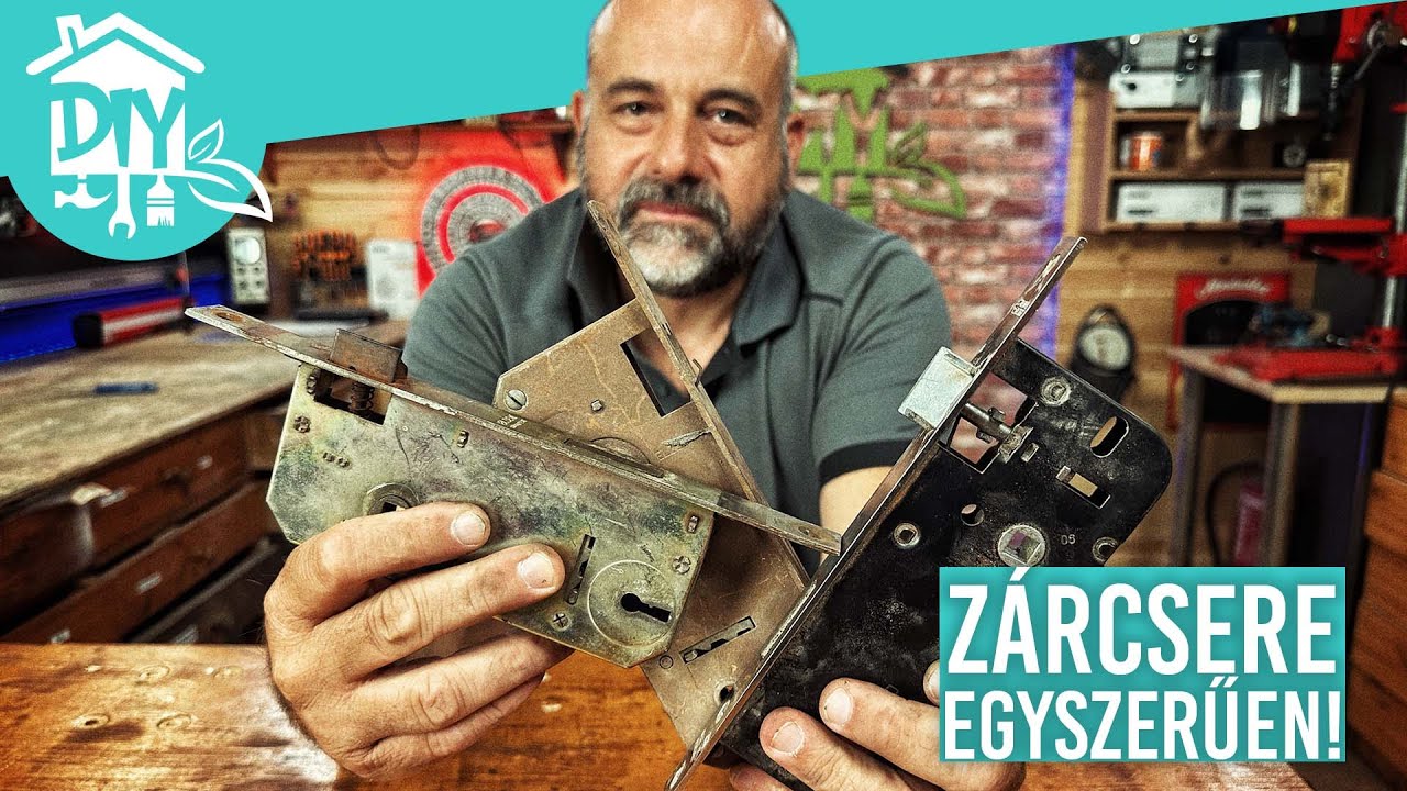 Zárcsere egyszerűen. Lépésről lépésre a biztonságért! | Green Cottage DIY BASICS