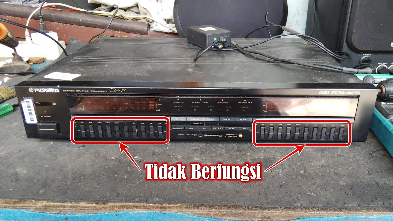 Servis Pioneer Stereo Graphic Equalizer  GR-777