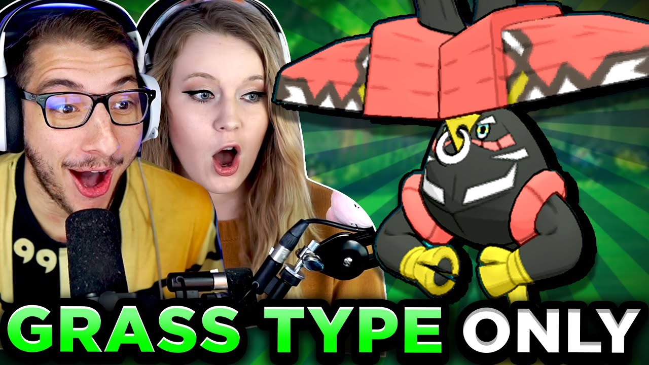 We Can Only Catch RANDOM GRASS Type Pokemon...Then we FIGHT!
