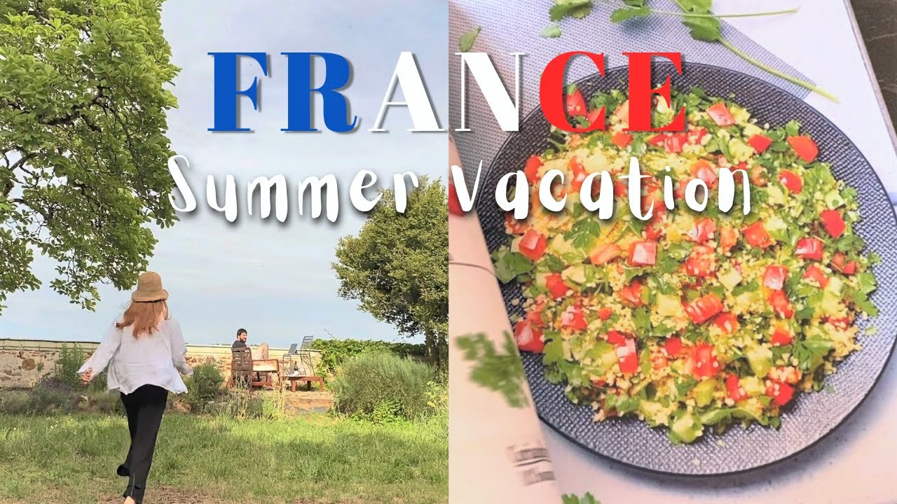 프랑스 여행 브이로그#2🇫🇷프랑스 별장에서 휴가 첫날🍷| 프랑스 대형마트E.Leclerc 장보기🛒 프랑스 마트 물가 | 퀴노아 샐러드. 밀가루 줄이기 |🇨🇭🇰🇷국제 커플 일상💑