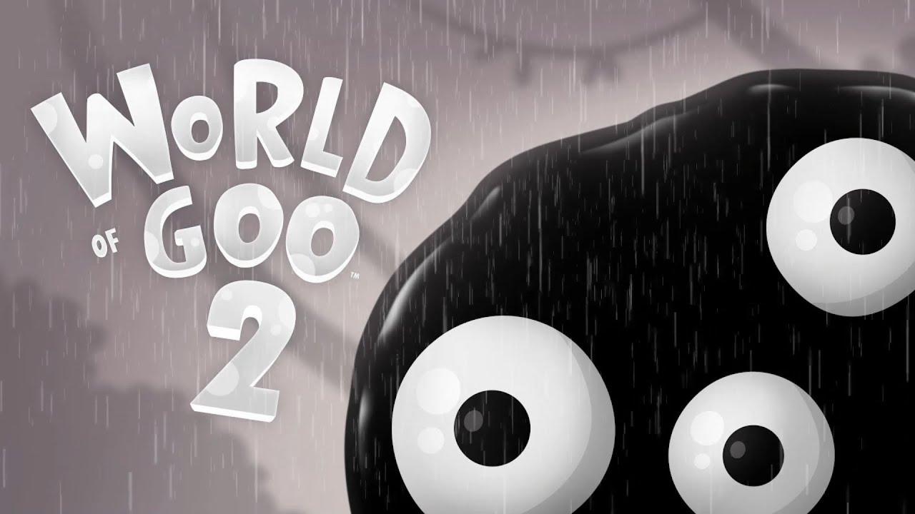 World of Goo 2 - Night Factory + Train and Rain Ambience EXTENDED