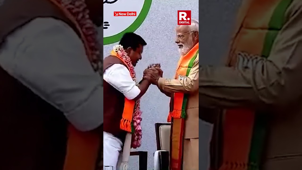 PM Modi Felicitates New BJP National President Nitin Nabin