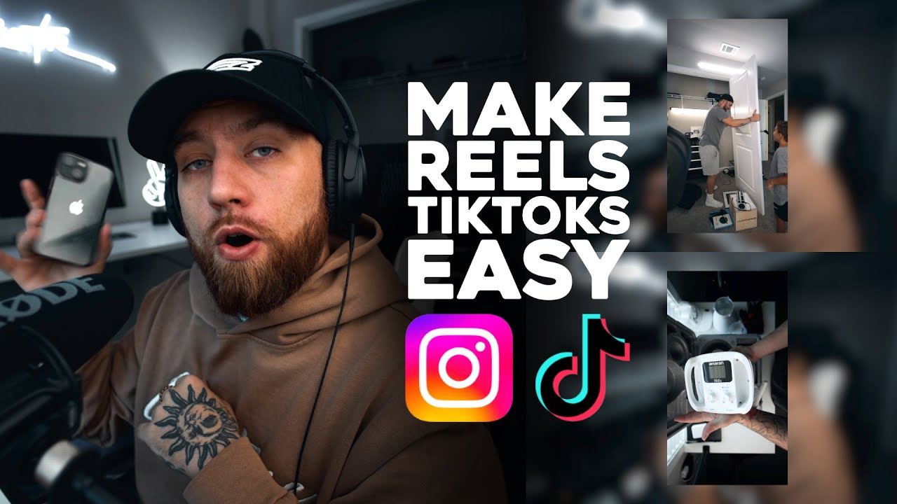 8 способов снять видео для Instagram и TikTok! (ЛЕГКИЕ ИДЕИ)