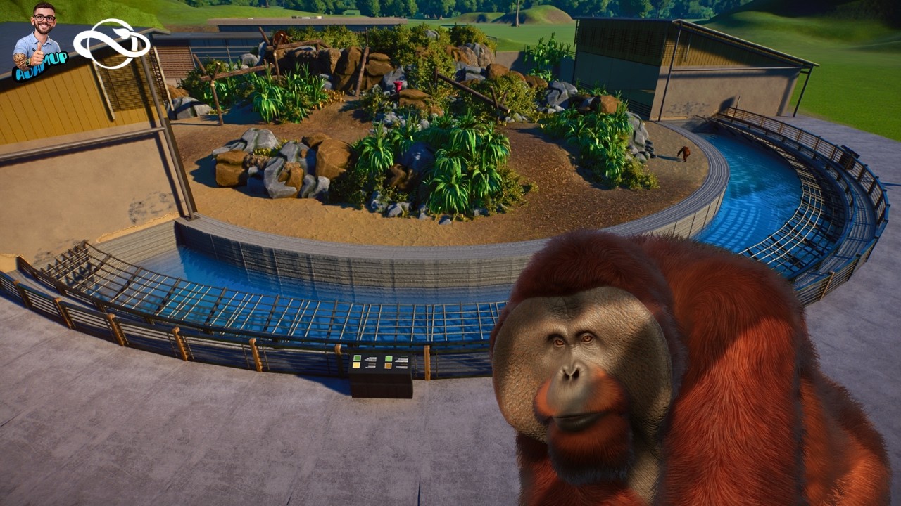 Planet Zoo - Building Ape Island