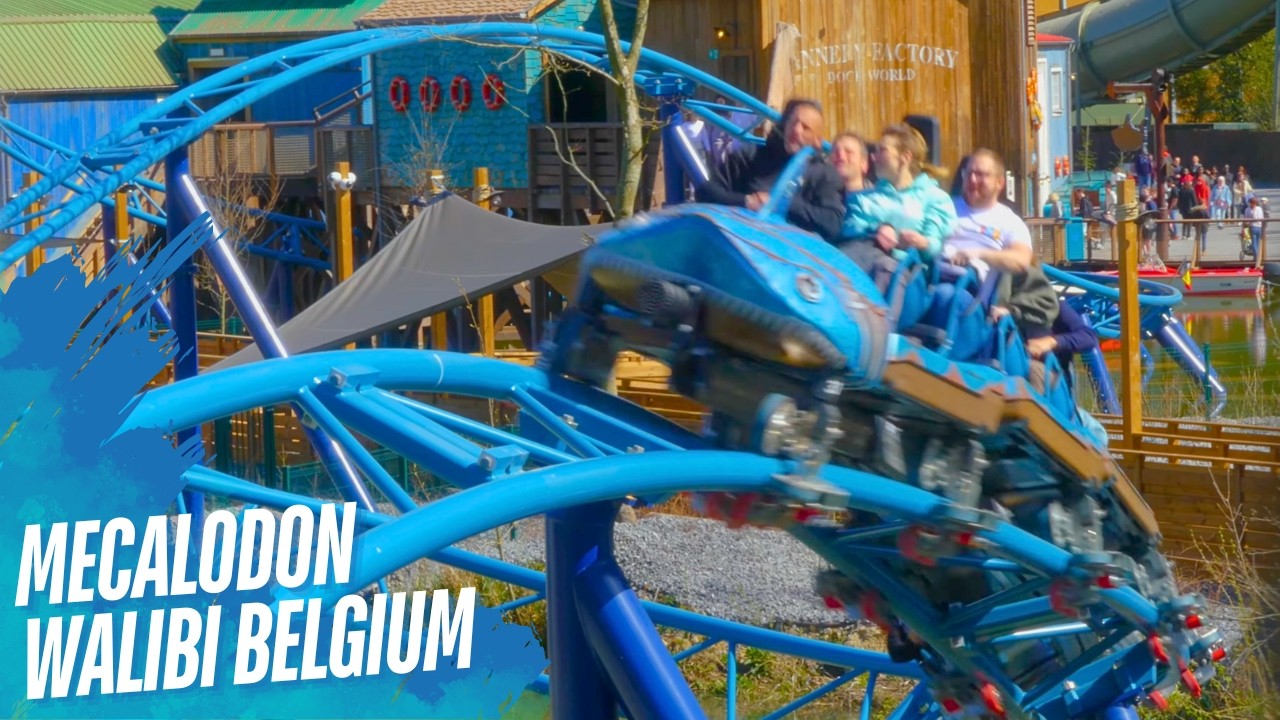 🎡Off ride MECALODON - Walibi Belgium