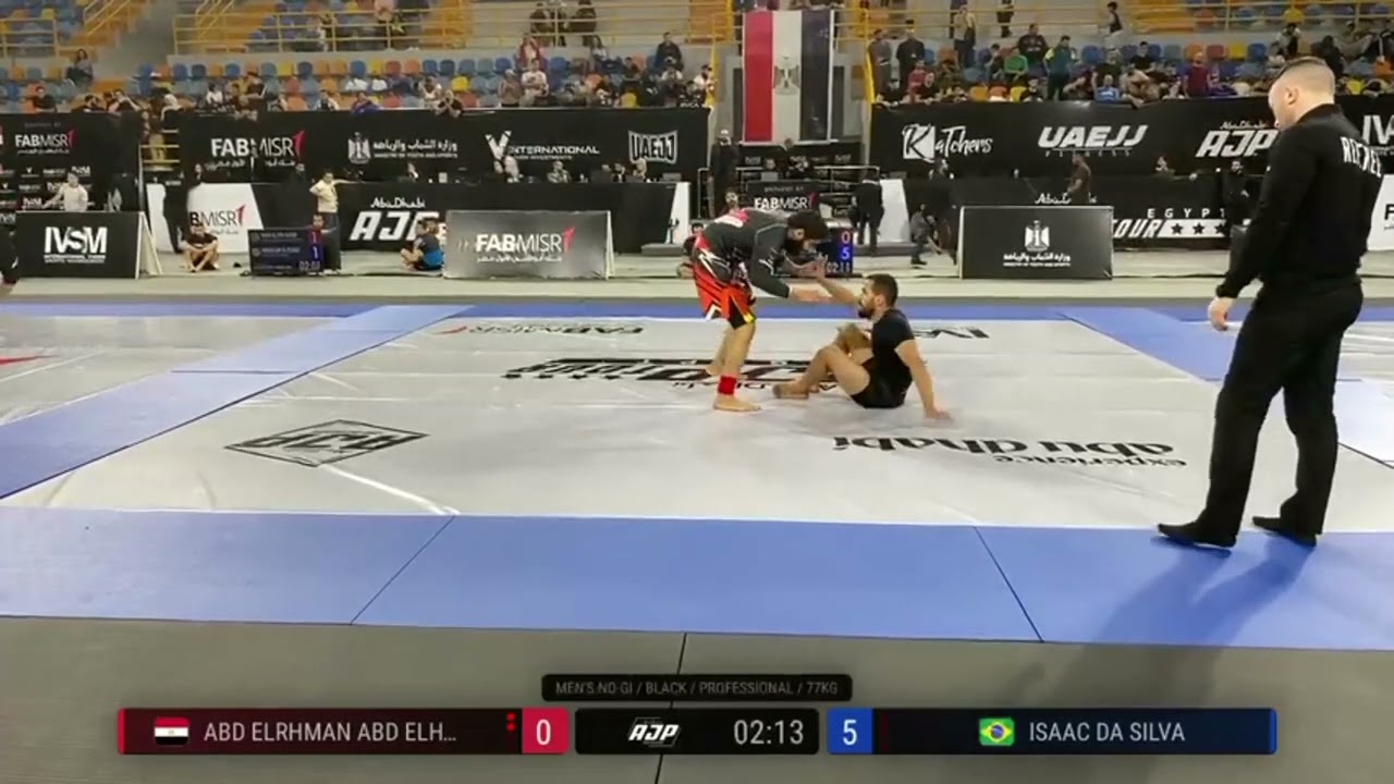Isaac Pimentel VS Abd Elrhman Abd Elhakim - AJP EGYPT NATIONAL JIU-JITSU CHAMPIONSHIP 2023 NO-GI