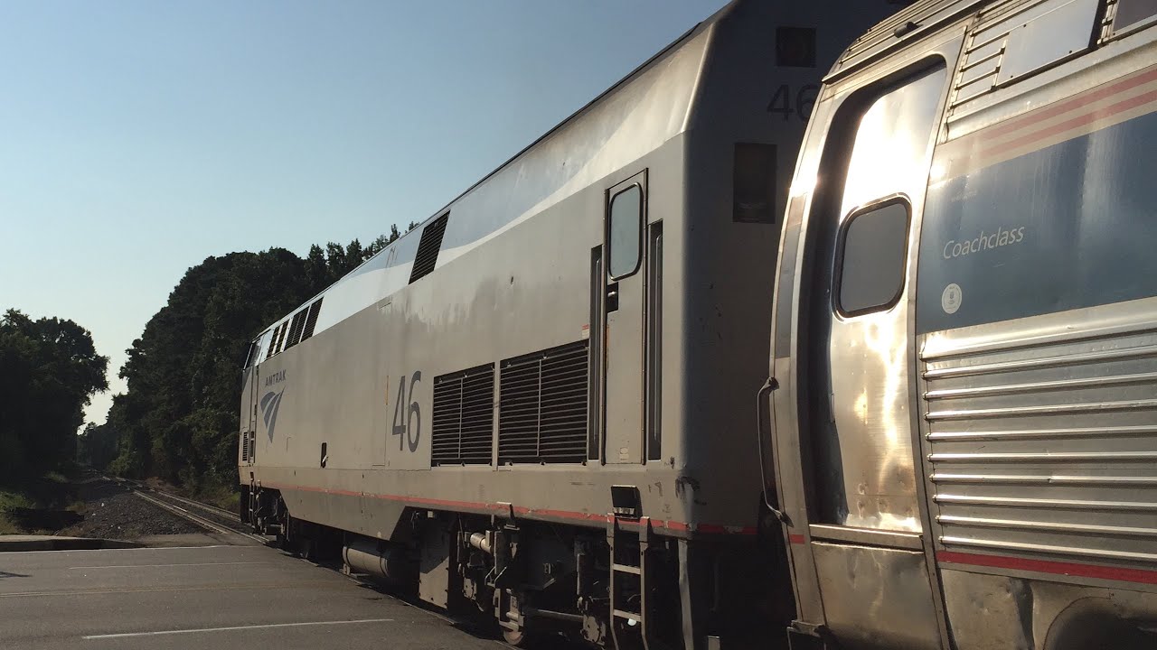 Evening Amtrak Railfanning In Cary, NC