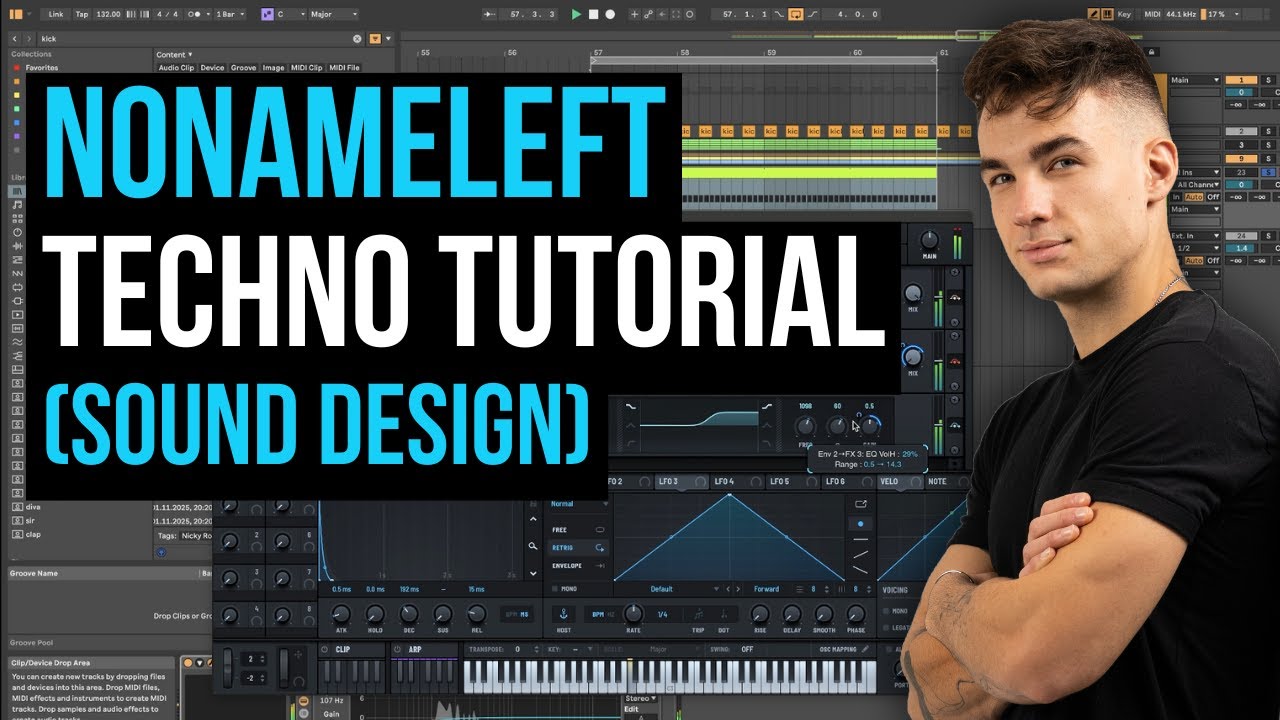 TECHNO SOUND DESIGN 🎹🔊 By NoNameLeft