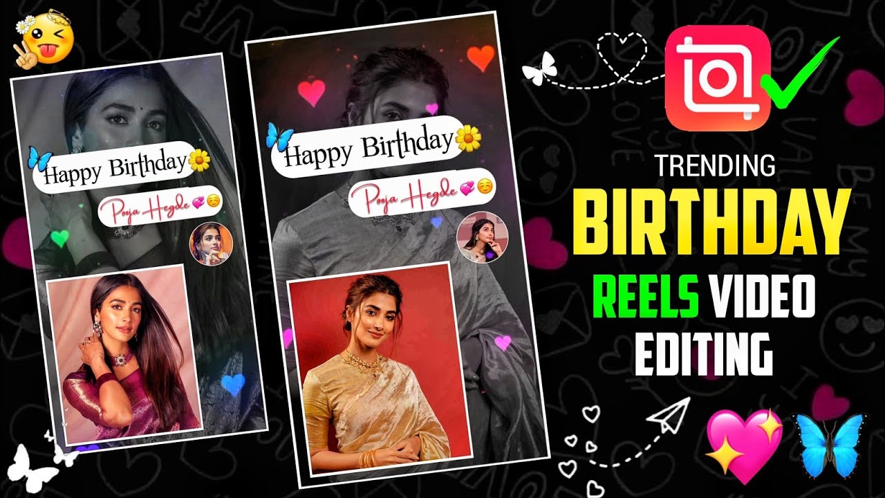 😍 Happy Birthday Dear Video Editing Inshot Tamil 💖Trending Colourful Birthday Video Editing#birthday