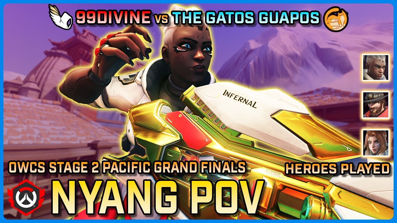 [ Nyang ] The Gatos Guapos vs 99Divine | Grand Finals | OWCS Pacific Stage 2
