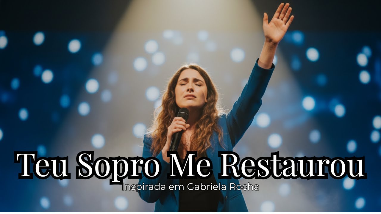 Teu Sopro Me Restaurou — Louvor de Cura e Renovação | Estilo Gabriela Rocha | Adoração Profunda 2025