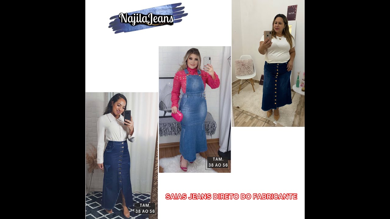 SAIA JEANS A PARTIR DE 36,99 NO BR&Aacute;S DO 36 ao 56 #bras