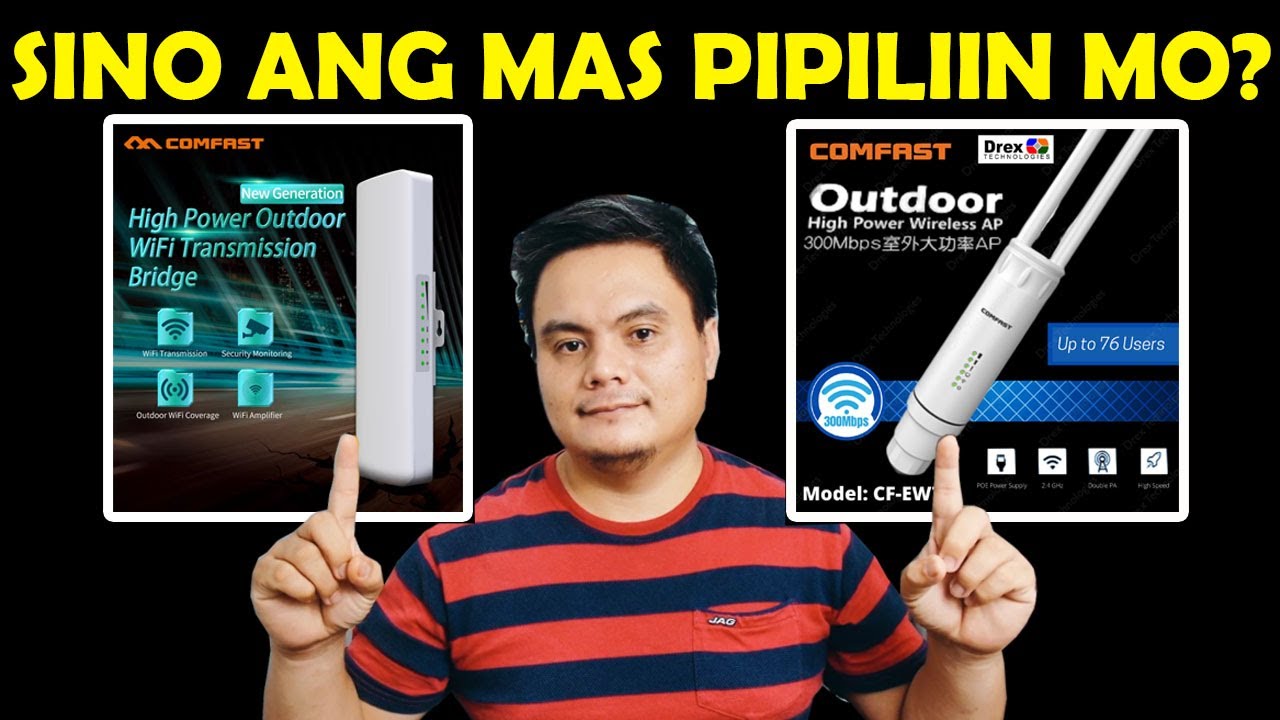 COMFAST EW73 VS. COMFAST CF 314N  | ALIN ANG MAS MAGANDA? | HAY LE COMWORKS V.2