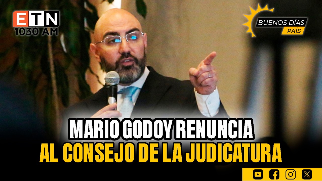🔴 EN VIVO | GODOY RENUNCIA A LA JUDICATURA