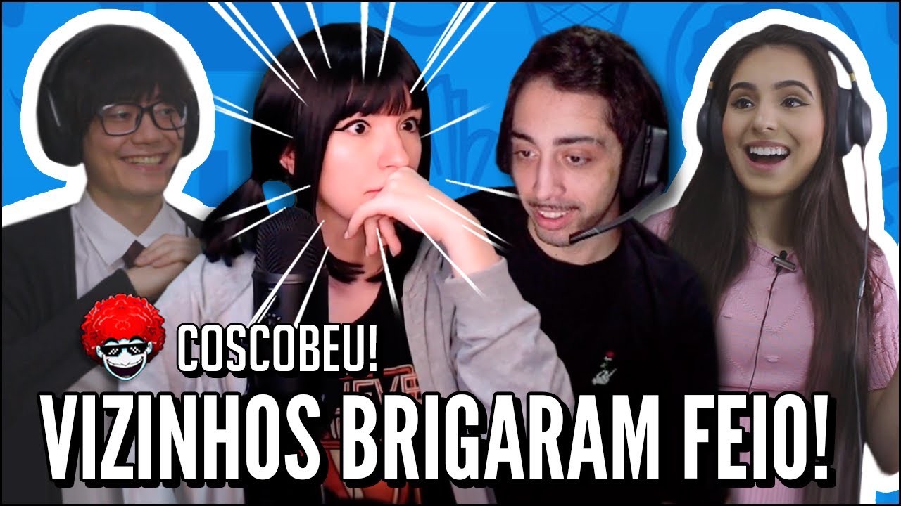 JOVENS REAGEM A QUANDO OS VIZINHOS RESOLVEM TRETAR NA LIVE - LIVES ENGRAÇADAS - COSCOBEU