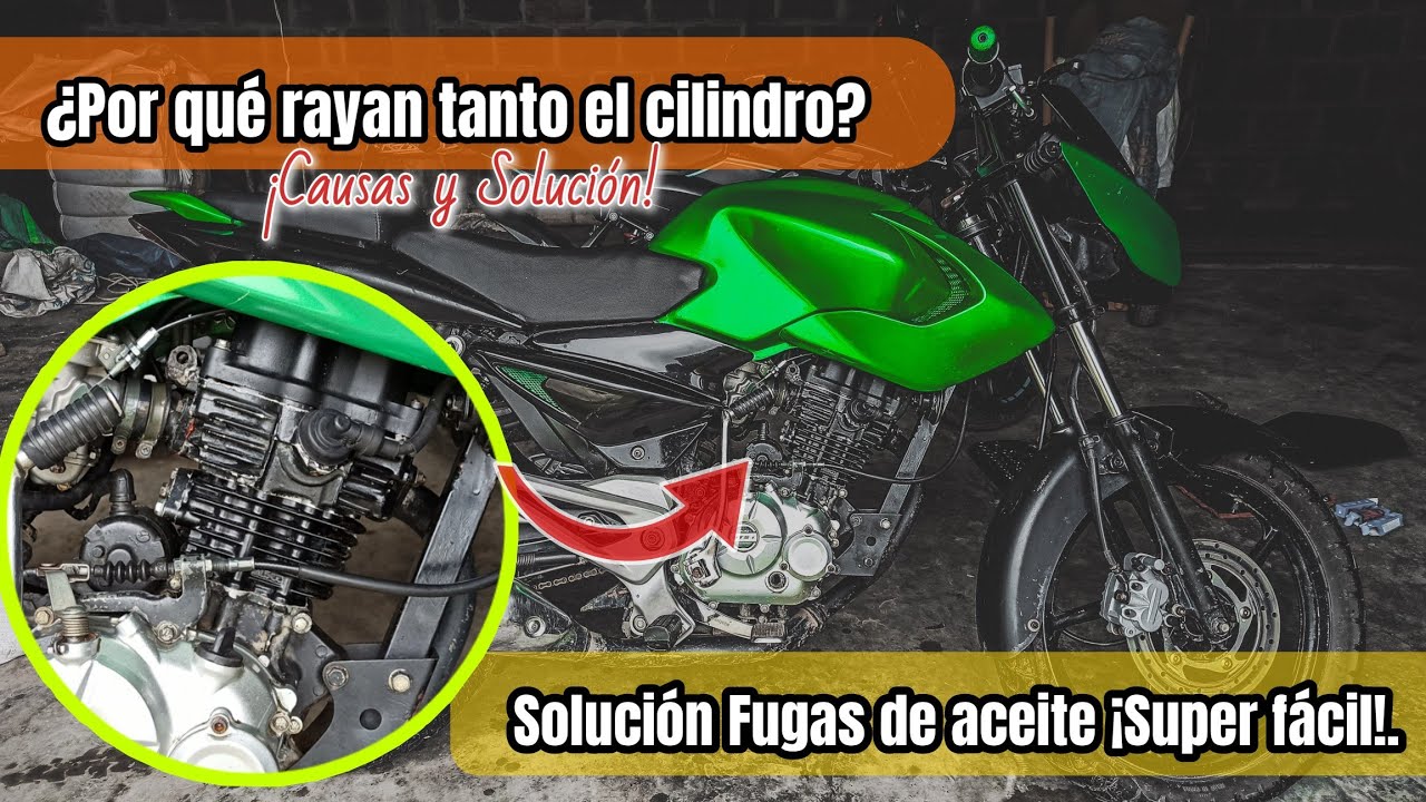 Solucionar falla de CILINDRO (Rayadura) y Fugas de aceite (Empaquetadura). Puslar 135 Ls. 💥