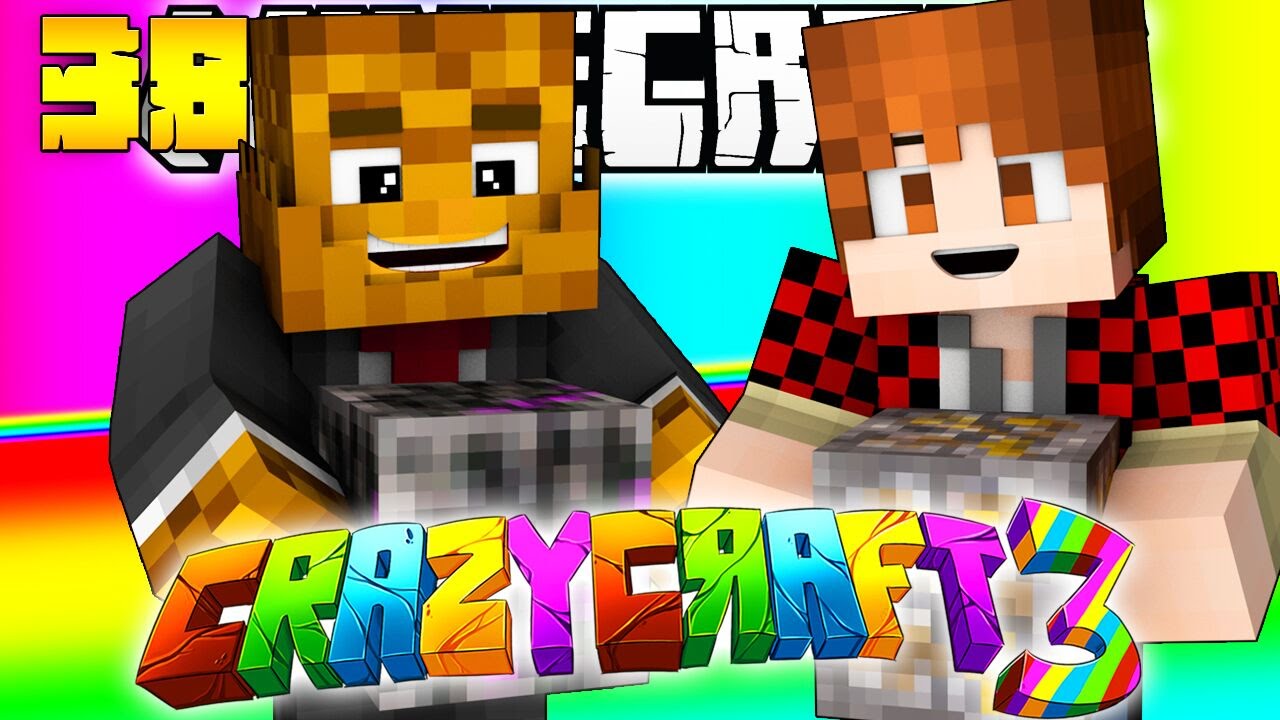 Minecraft CRAZY CRAFT 3.0 - SURPRISE EGG CHALLENGE #38 | JeromeASF