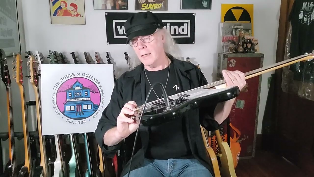 2016 Fender Geddy Lee Jazz Bass demo.