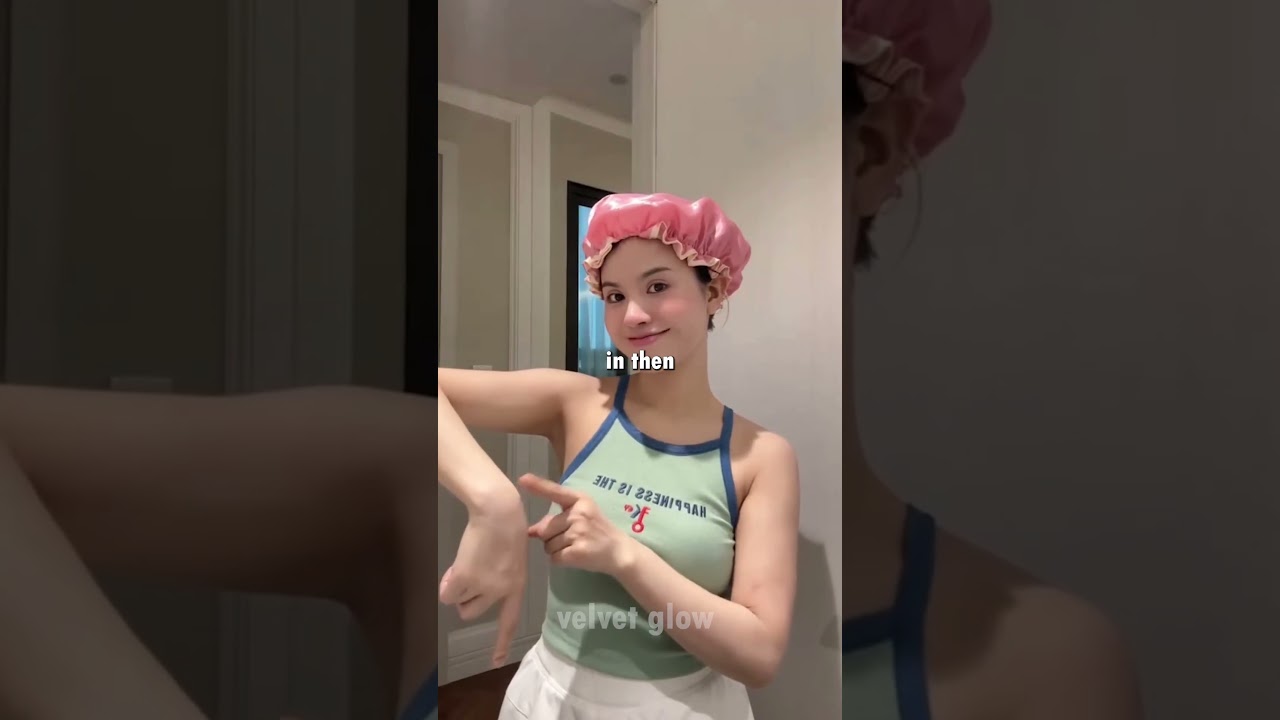 💆&zwj;♀️ Лайфхак с детским маслом для волос ✨ Лечение горячим маслом для суперблестящих волос 💖