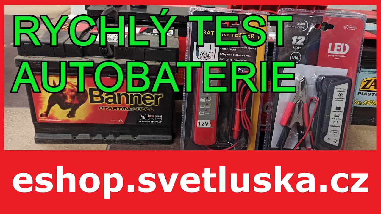 Jak změřit autobaterii přístrojem za pár kaček